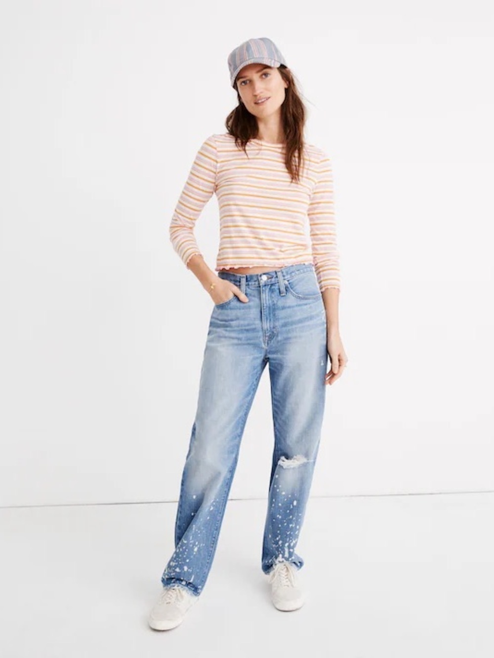 Madewell The Dadjean: Bleached Edition